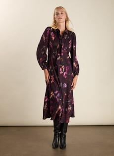 Charlotte Printed Midi Dress via Baukjen