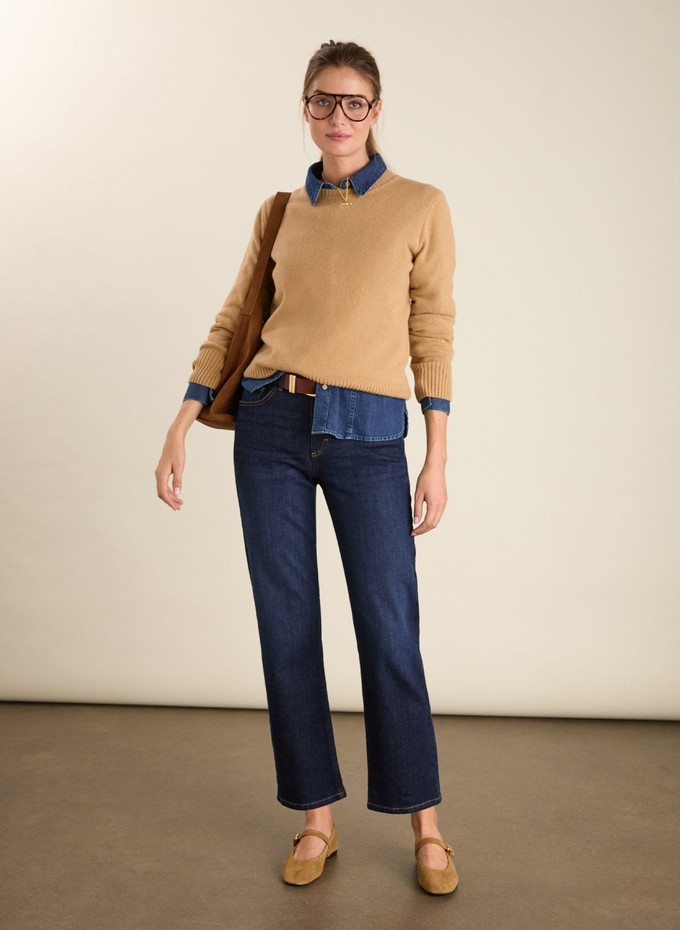 Zucca Wool Blend Crew Neck Jumper from Baukjen