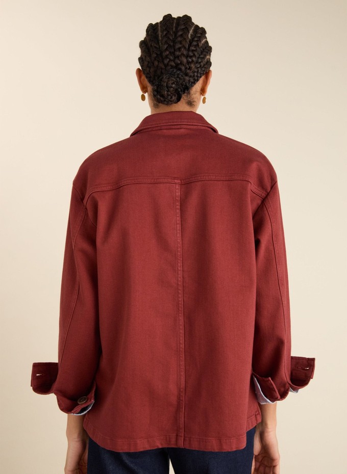 Rowan Organic Cotton Denim Utility Jacket from Baukjen