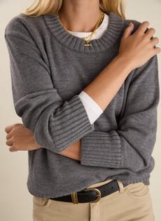 Ines Merino Crew Neck Jumper via Baukjen