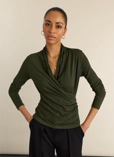 Gylda Fixed Wrap Top via Baukjen
