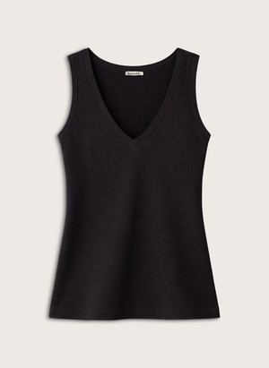 Jada Organic Cotton V-Neck Tank from Baukjen