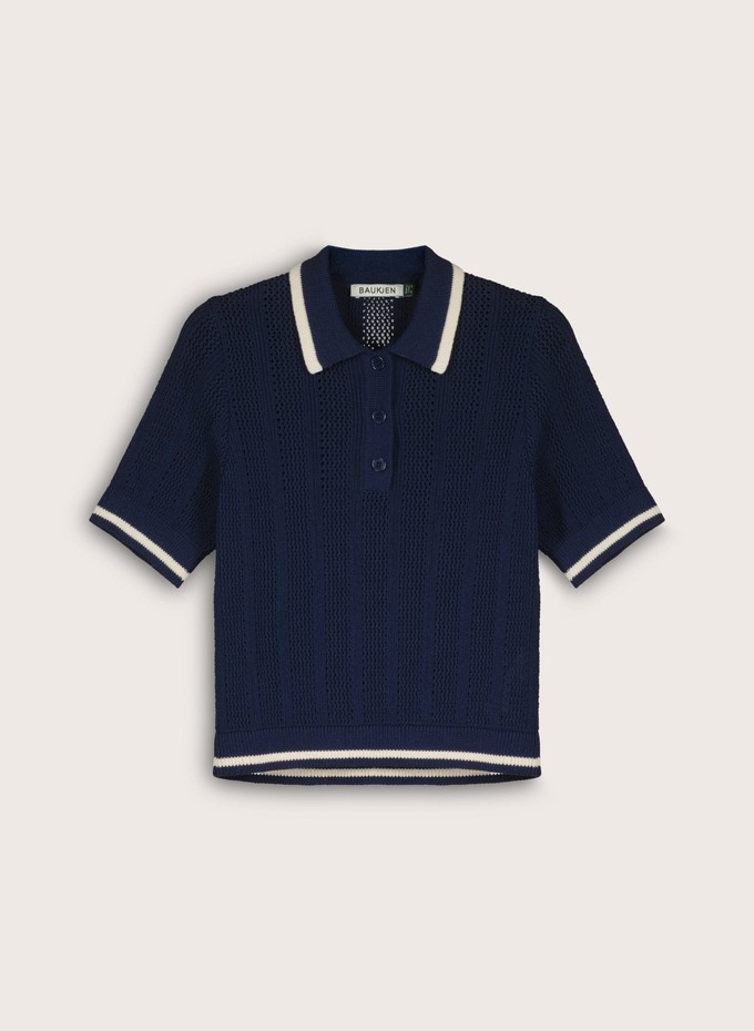 Janice Knitted Polo Top from Baukjen