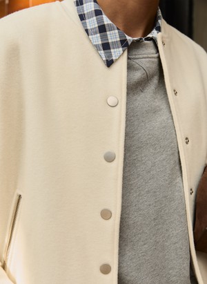 Antonia Wool Blend Bomber Jacket from Baukjen