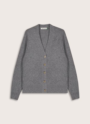 Celine V-neck Wool Blend Cardigan from Baukjen