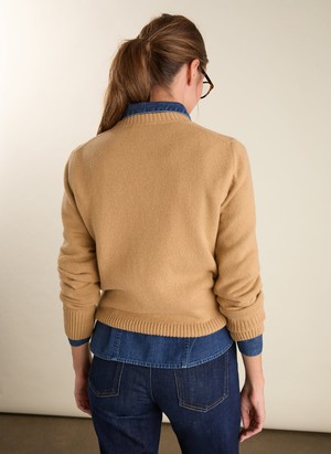 Zucca Wool Blend Crew Neck Jumper from Baukjen