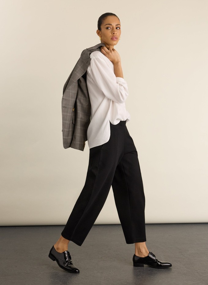 Abbie Ponte Barrel Leg Trousers from Baukjen