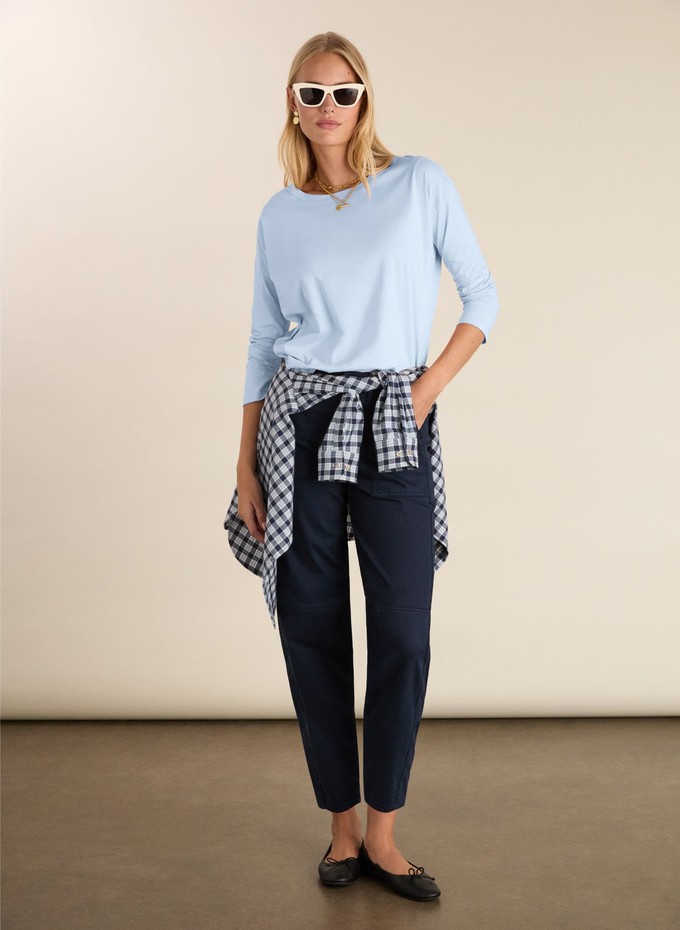Montrose Organic Cotton Relaxed Top from Baukjen