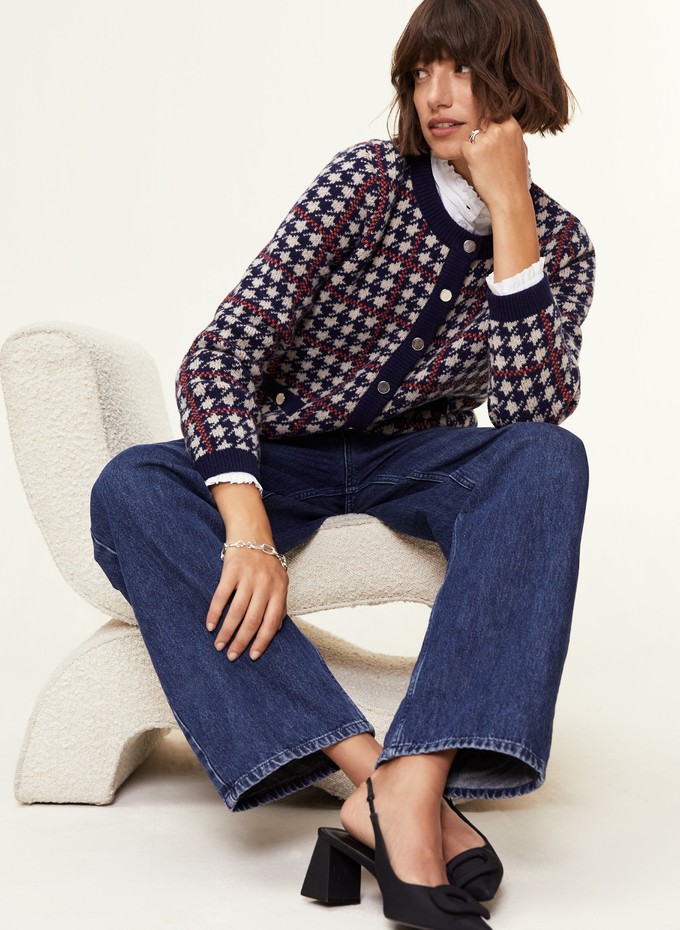 Prudence Recycled Wool Knitted Jacket from Baukjen