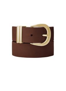 Baukjen Signature Gold Buckle Belt via Baukjen