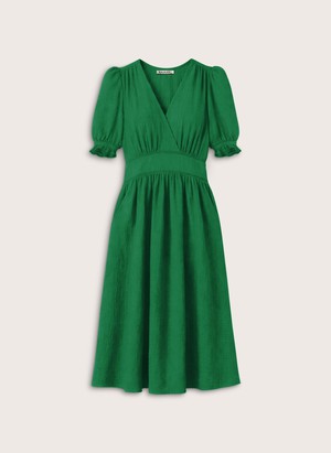 Bella Organic Cheesecloth Midi Dress from Baukjen