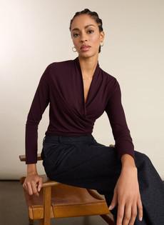 Gylda Wrap Top via Baukjen
