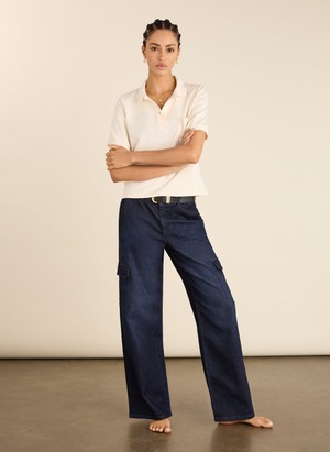 Cassidy Organic Cotton Polo Tee from Baukjen