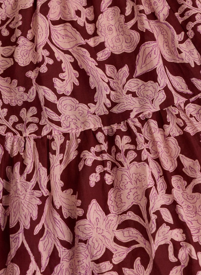 Mariella Organic Printed Midi Dress from Baukjen