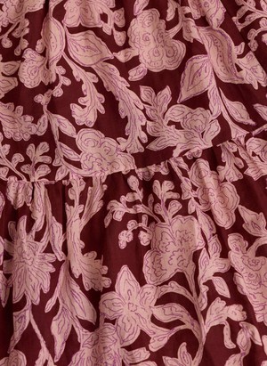 Mariella Organic Printed Midi Dress from Baukjen