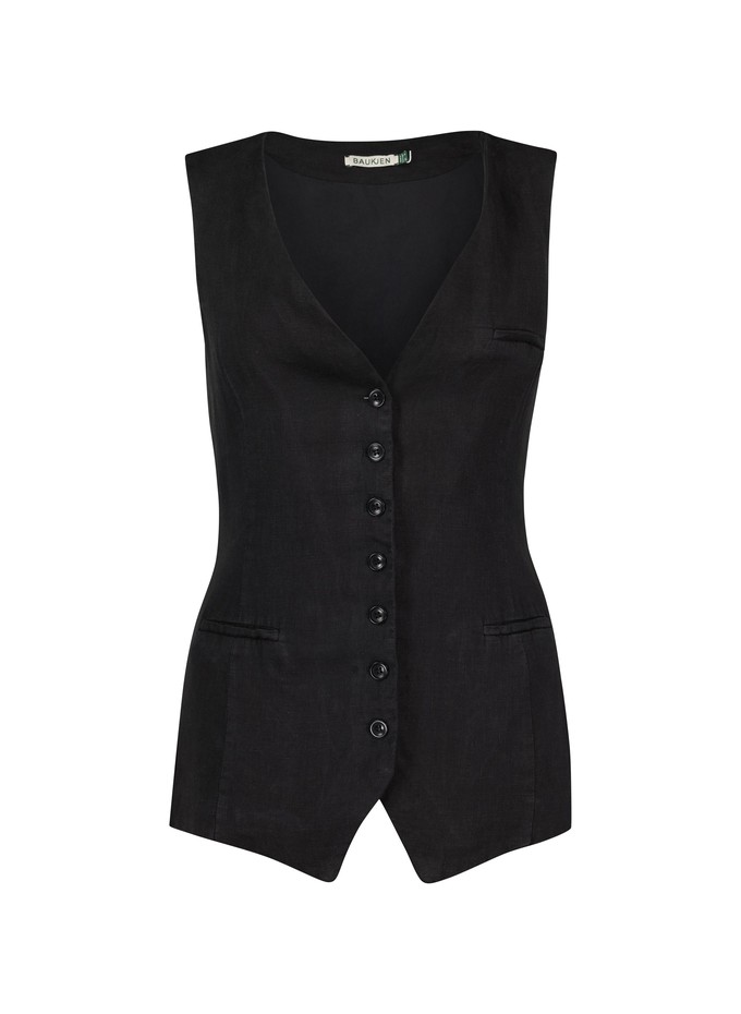 Tallulah Linen Waistcoat from Baukjen Tallulah Linen Waistcoat from Baukjen