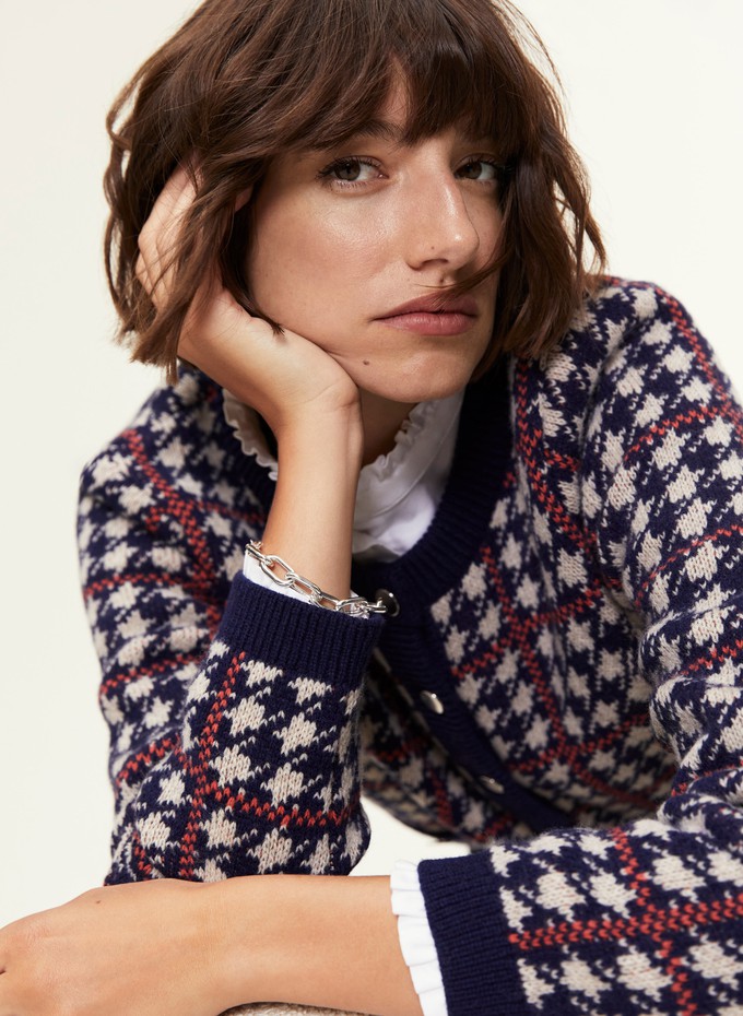 Prudence Recycled Wool Knitted Jacket from Baukjen