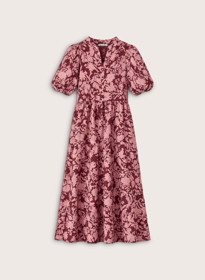 Mariella Organic Printed Midi Dress from Baukjen