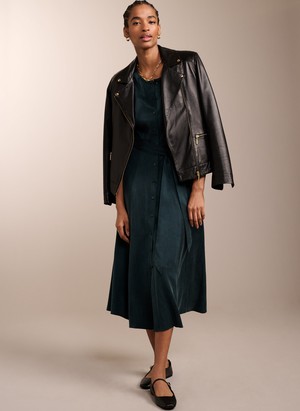 Malin Recycled Cupro Dress from Baukjen