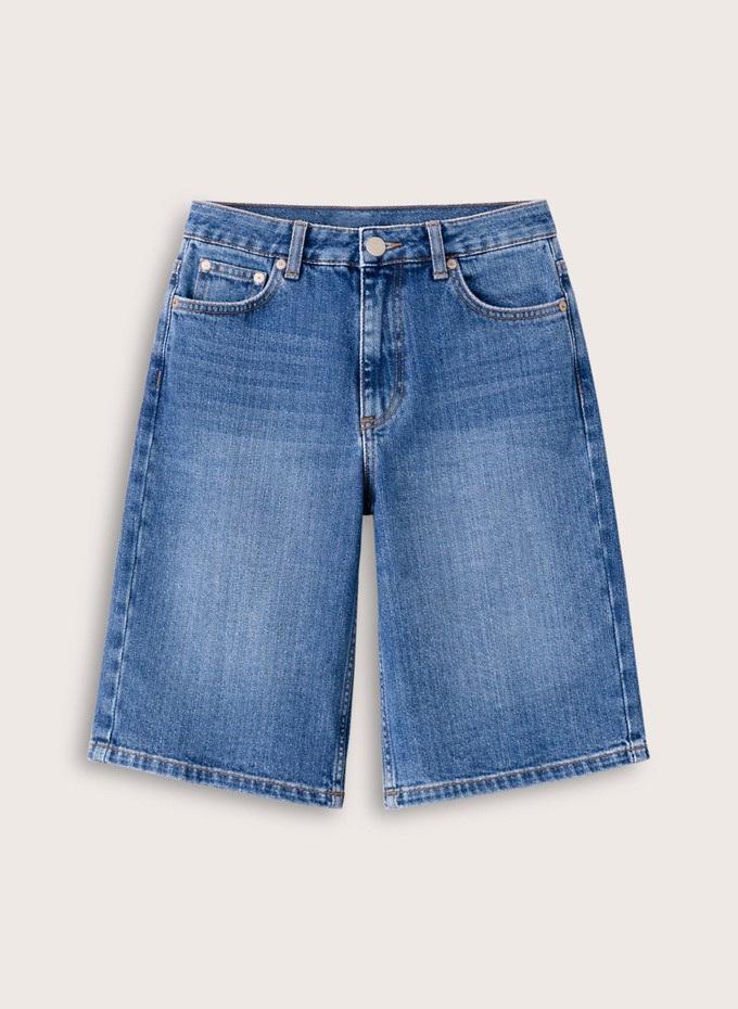 Britney Organic Cotton Stretch Denim Shorts from Baukjen