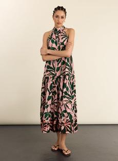 Anouk Printed Sleeveless Maxi Dress via Baukjen