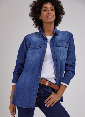 Daeme Organic Denim Shirt from Baukjen