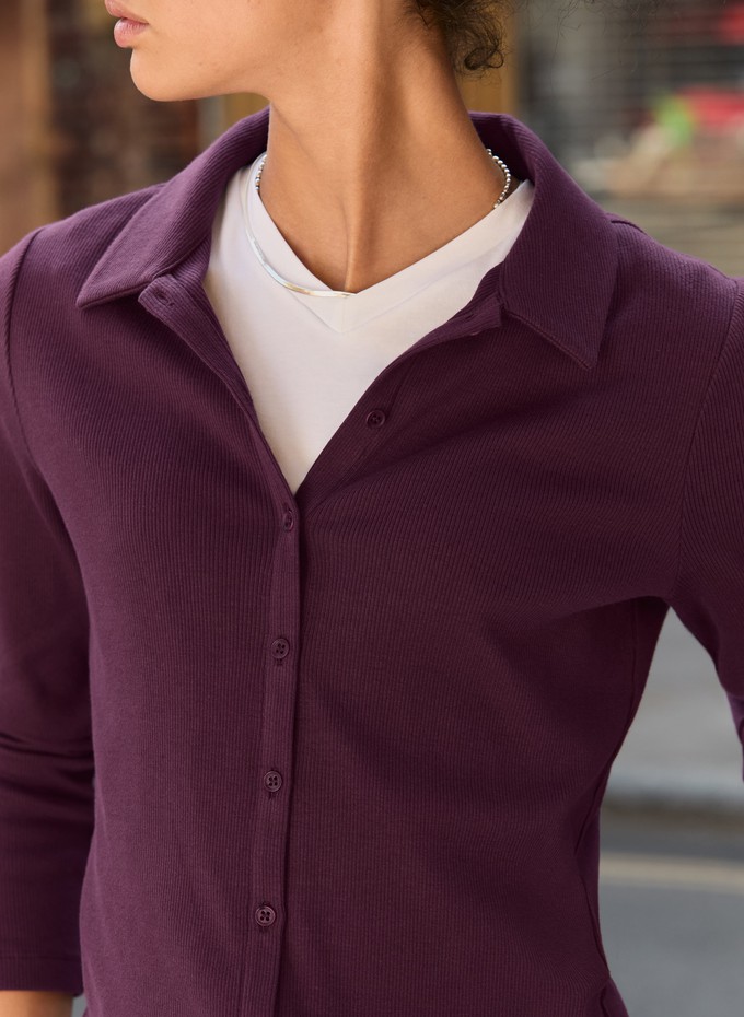 Susan Organic Cotton Button Down Top from Baukjen