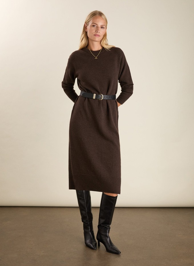 Alison Wool Blend Knitted Dress from Baukjen