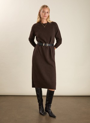 Alison Wool Blend Knitted Dress from Baukjen