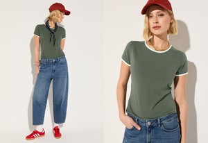 Organic Cotton Slim Tee from Baukjen