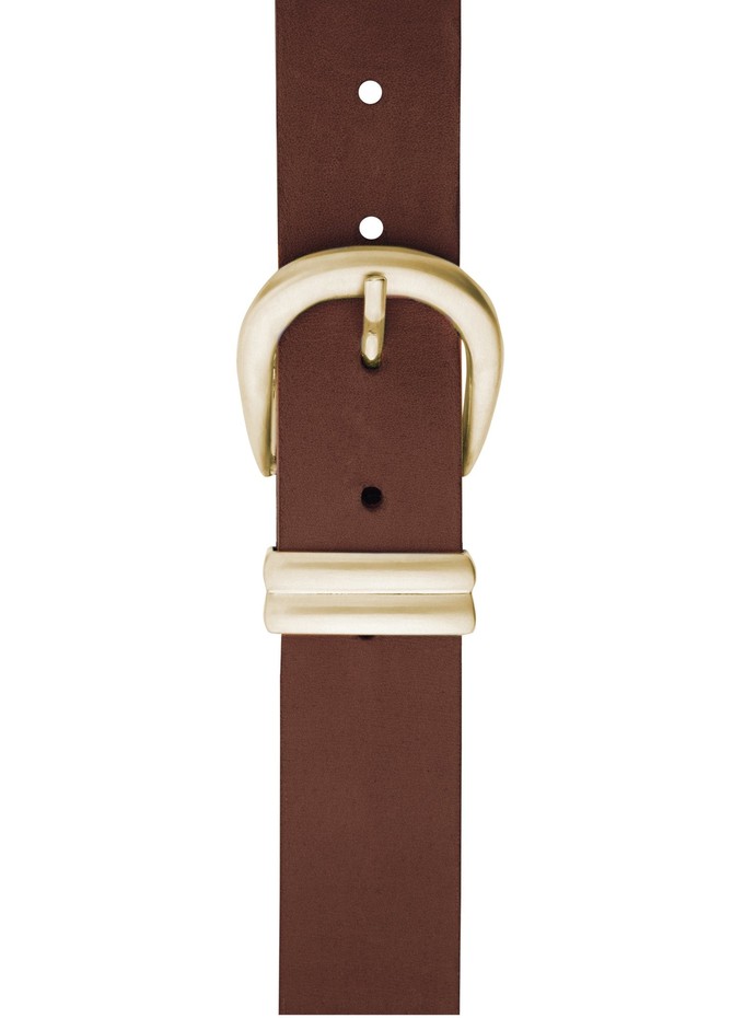 Baukjen Signature Gold Buckle Belt from Baukjen