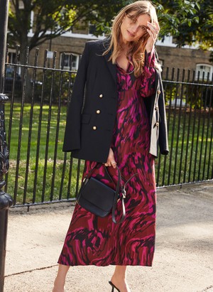 Ekaterina Satin Dress from Baukjen