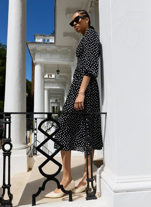 Daryl Printed Midi Dress from Baukjen