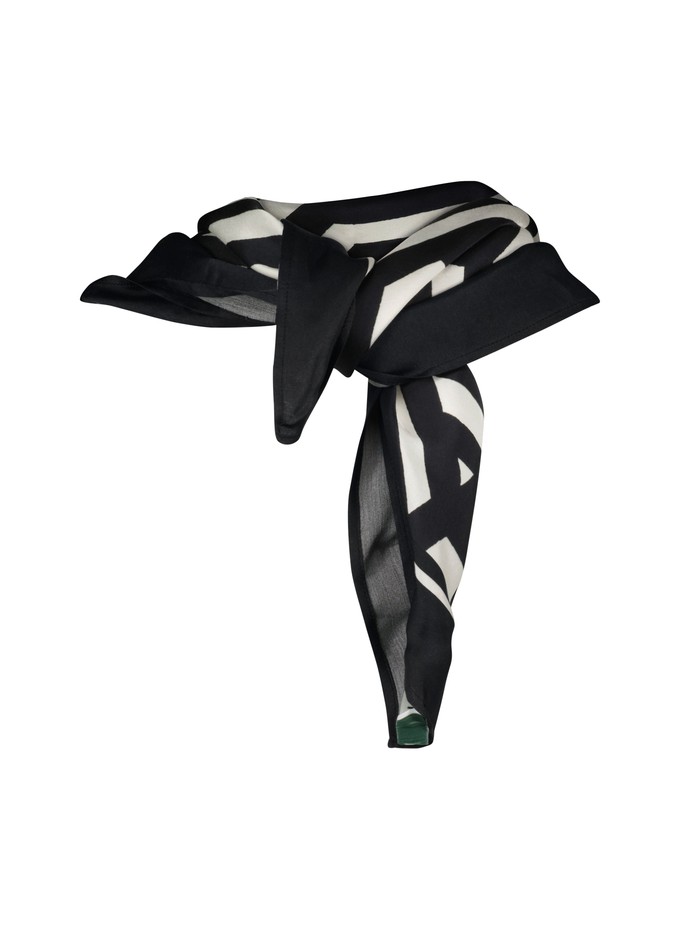 Aspen Printed Satin Scarf from Baukjen