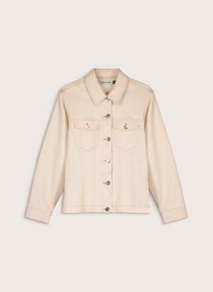 Louise Organic Cotton Waisted Denim Jacket from Baukjen