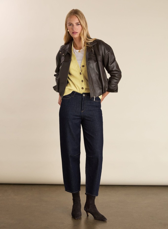 Ruth Wool with Cashmere V-Neck Cardigan from Baukjen