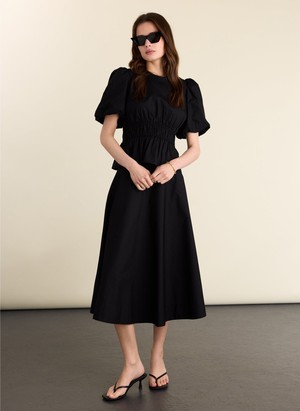 Loretta Organic Cotton Midi Skirt from Baukjen
