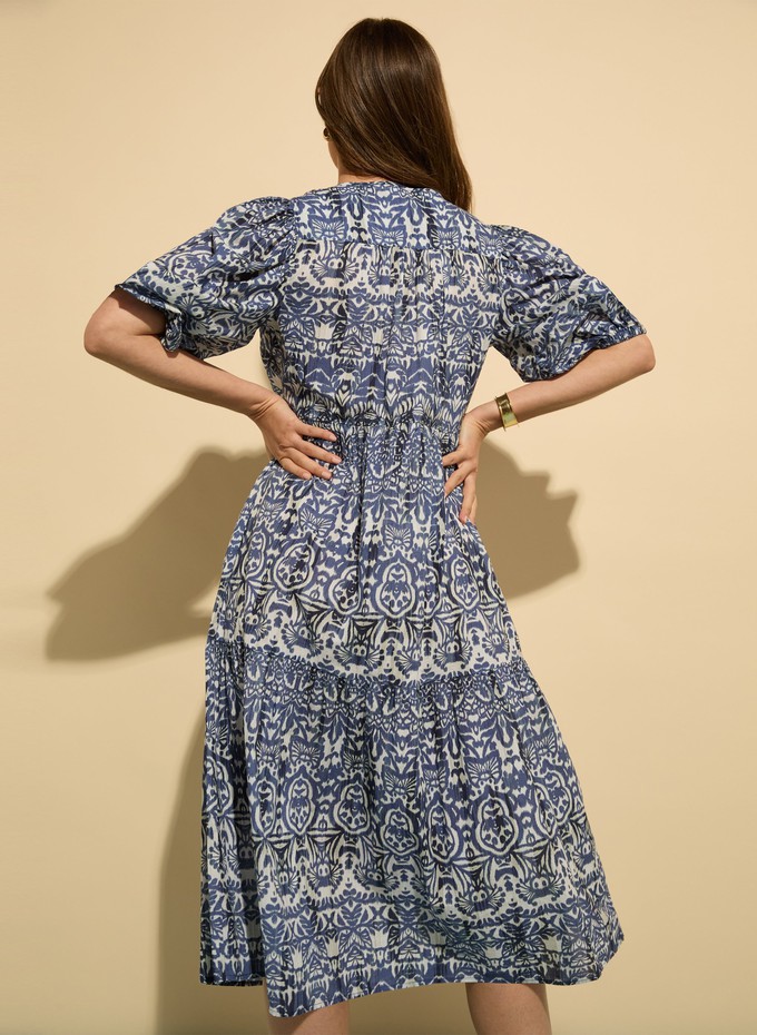 Mathilda Organic Cotton Kaftan Dress from Baukjen