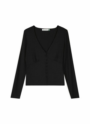 Lison V-Neck Button Through Top from Baukjen