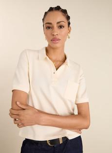 Cassidy Organic Cotton Polo Tee via Baukjen