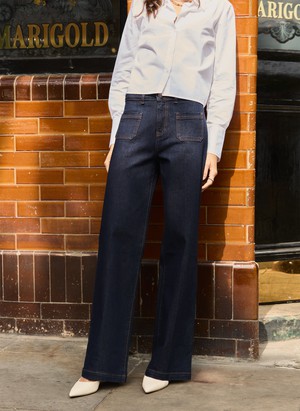 Petite Robyn Organic Cotton Stretch Jeans from Baukjen