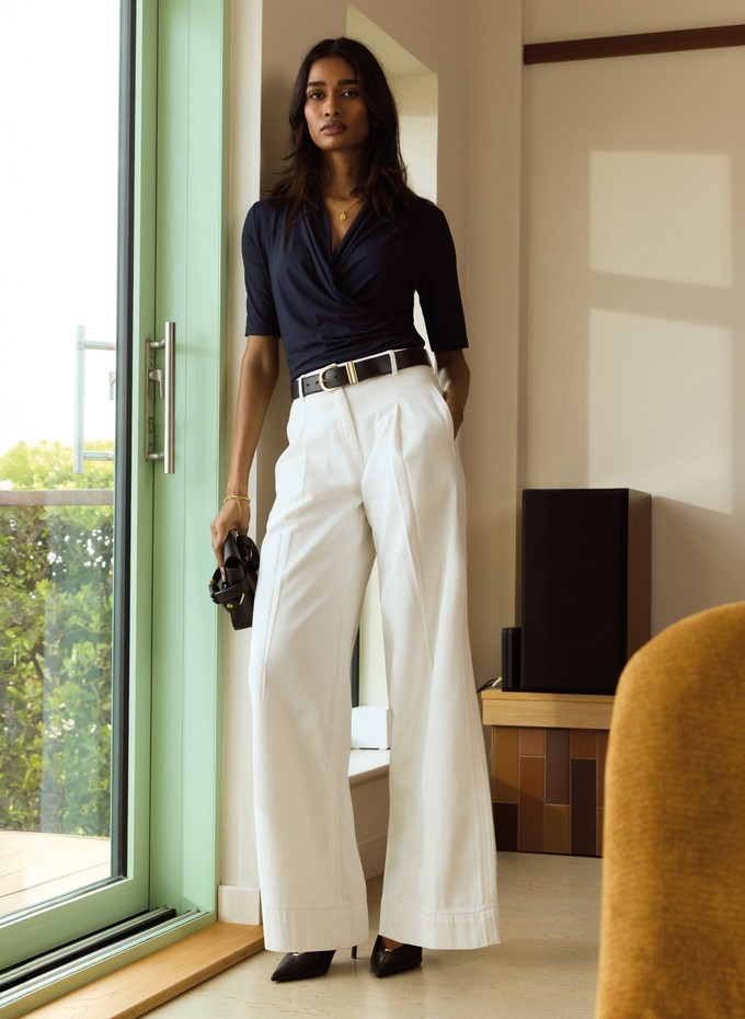 Rosamund Wrap Top from Baukjen