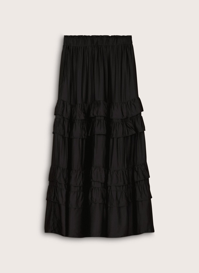 Angelica Ruffle Maxi Skirt from Baukjen