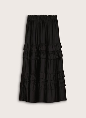 Angelica Ruffle Maxi Skirt from Baukjen