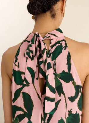 Anouk Printed Sleeveless Maxi Dress from Baukjen