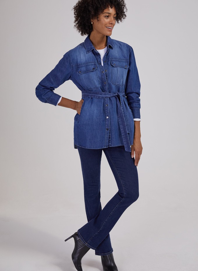 Daeme Organic Denim Shirt from Baukjen