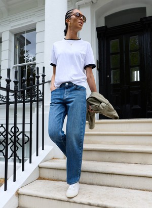 Pulia Layered-Look Crew Neck T-shirt from Baukjen