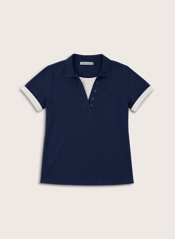 Jess Layered Look Polo Top from Baukjen