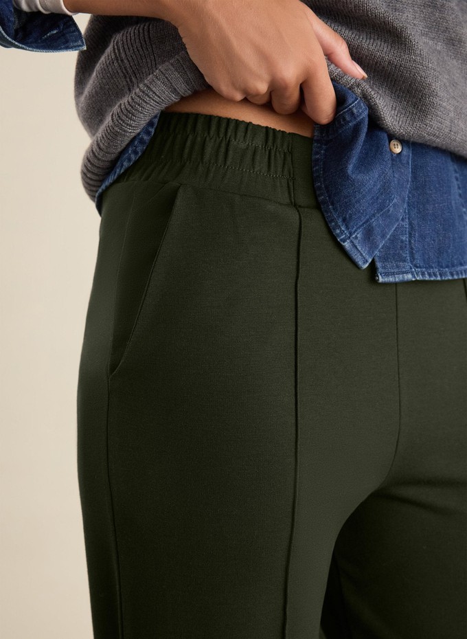 Marian Ponte Wide Leg Trousers from Baukjen