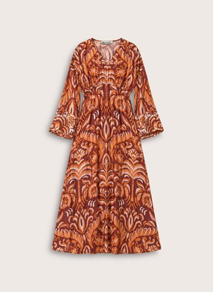 Ariadne Printed Kaftan Dress from Baukjen